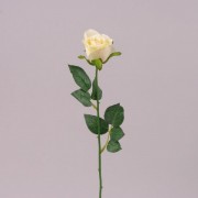 Цветок Роза кремовый Flora 72053