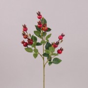 Ветка с светло-красными ягодами Flora 71035