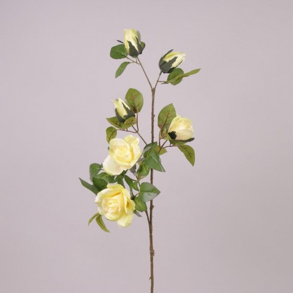 Гілка Троянди кремово-зелена Flora 71277