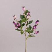 Ветка с бело-фиолетовыми ягодами Flora 71034