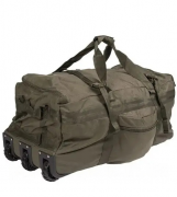 Сумка-рюкзак армійська на колесах 118l olive mil-tec 13854001