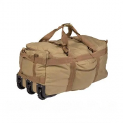 Сумка-рюкзак транспортная на колесах mil-tec 13854005 118l coyote