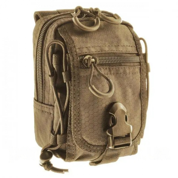Тактична сумка на пояс mil-tec 13485019 hextac belt pouch coyote