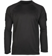 Термоактивная рубашка mil-tec 11082002 tactical d/r черная 3XL