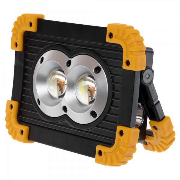 Прожектор світлодіодний Zelart X-BALOG LL-802 чорний-жовтий