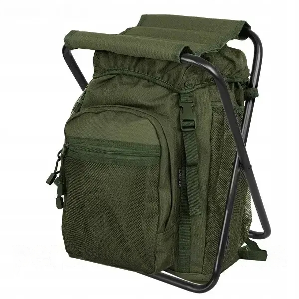Рюкзак стілець тактичний mil-tec 14059001 sturm 20l olive