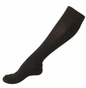 Длинные черные носки mil-tec 13013002 coolmax 46-48