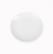 Тарілка дрібна Extra white 180мм Helios A7002 фарфорова, кругла