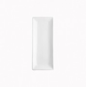 Тарелка прямоугольная Extra white 247*125мм Helios W170 фарфор