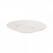 Тарелка десертная 20,5 см Ambition Glamour белый фарфор арт. 29164