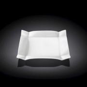 Тарелка десертная 20x20 см Wilmax белый фарфор арт. WL-991231