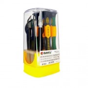 Набор инструментов BAKKU BK-621 (6 отверток, лупа, 2 пинцета, 2 лопатки, нож), Bllister-Box
