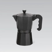 Кофеварка Maestro Espresso Moka MAE-MR-1666-9-BLACK алюминивая, черная, 450мл