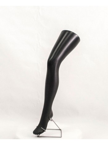 Манекен Hoz жіноча нога під колготу чорна MN-2148