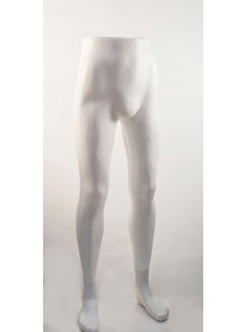 Манекен Hoz чоловічі ноги Юра білі матові MN-1955