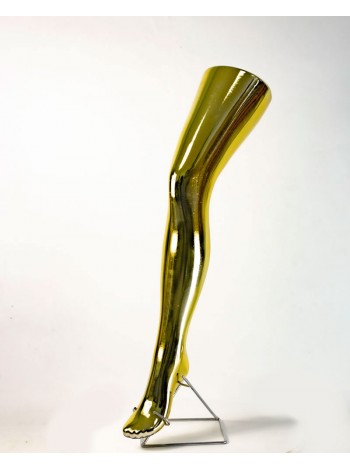 Манекен Hoz жіноча нога під колготу блискуча (золото).