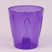 Горшок пластмассовый для орхидей Аркада фиолетовый Flora 13см.82006