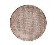 Тарелка обеденная LOS`K Linen impression 27 см коричневая керамика арт. LO480-1B-009-D4`&pid=