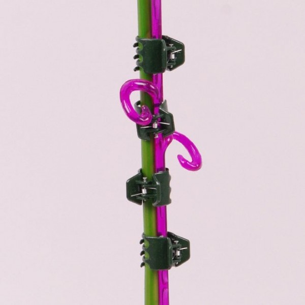 Затискач для орхідей Крабик D-1.2 см. (ціна за 100 шт.) Flora 82199