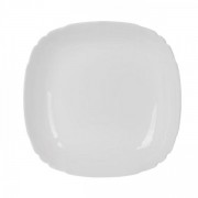 Тарелка суповая 20 см Luminarc Lotusia квадратная белый стеклокерамика арт. H1503/N3622