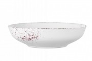 Тарелка суповая 20 см Ardesto Lucca Winter white керамика арт. AR2920WMC