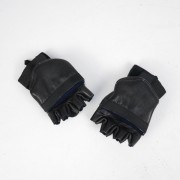 Тактические перчатки MSDROP из натуральной кожи черные M