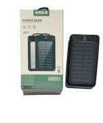 Повербанк с солнечной панелью (power bank) 50000mAh (2400mAh) Boro JS-5