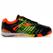 Обувь для футзала мужская Zelart SP-Sport 170329-3 р. 42 черный-оранжевый-салатовый