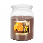 Свеча ароматическая Flora Шоколад-Апельсин 27559