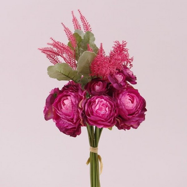 Букет Камелій Flora рожево-малиновий 72941