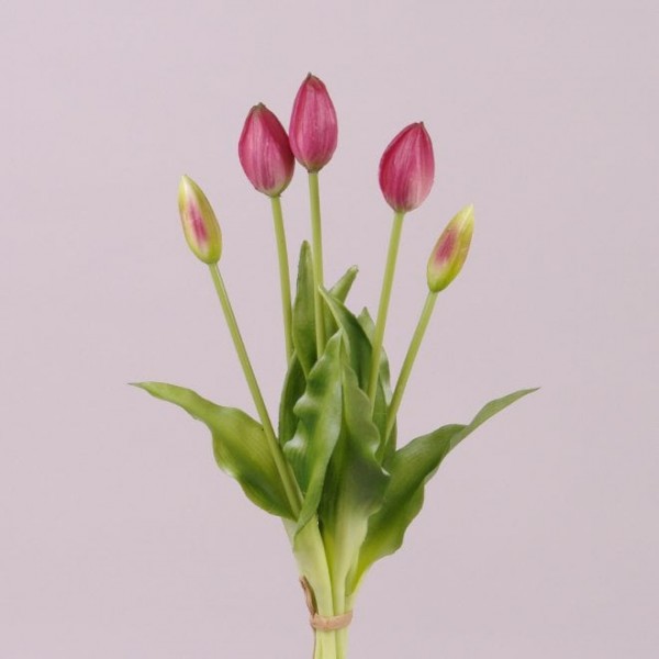 Букет Тюльпанів Flora із латексу фіолетовий 73239