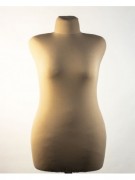 Манекен Hoz швейный телесного цвета Любовь 50 в кремовой ткани MN-1507