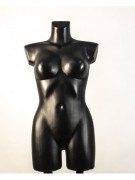Манекен Hoz женский выставочный брючный Венера черный с креплениями для двойной подставки