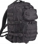 Рюкзак штурмової 36 літрів Asault MIL-TEC Black  14002202