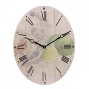 Часы овальные Flora 19467