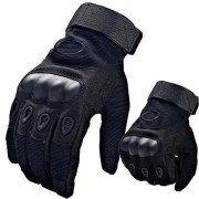 Перчатки тактические Oakley c защитой костяшек Black  2256 - M