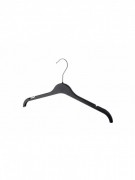 Плечики Hoz пластиковые для мужской трикотажной одежды ВТ-1 45 см S3black (черные)