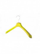 Плечики Hoz широкие для детской верхней одежды ВОП 38/5 цветные пластиковые желтые