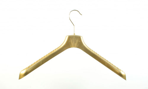 Плічка Hoz для верхнього одягу пластмасові широкі ВОП 40/5 бронза 40 см.