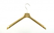 Плечики Hoz для верхней одежды пластмассовые широкие ВОП 40/5 бронза 40 см.