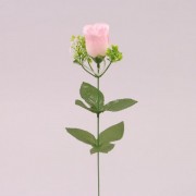 Цветок Роза светло-розовый Flora 72765