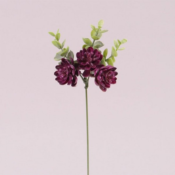 Веточка декоративная с фиолетовым цветом Flora 72892
