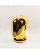 Манекен Hoz мужской головы Аватар с гальваническим покрытием (золото)