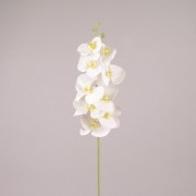 Цветок Фаленопсис из латекса белый Flora  72653