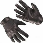 Перчатки mil-tec 12504202 tactical gloves leather/ kevlar black S