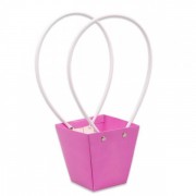 Бумажная розовая сумочка для цветов (5 шт.) Flora 29766