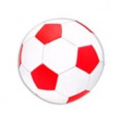 М'яч футбольний BAMBI EV-3165 White-Red