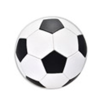 М'яч футбольний BAMBI EV-3165 White-Black