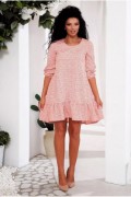 Платье женское розового цвета р.40 514 155077