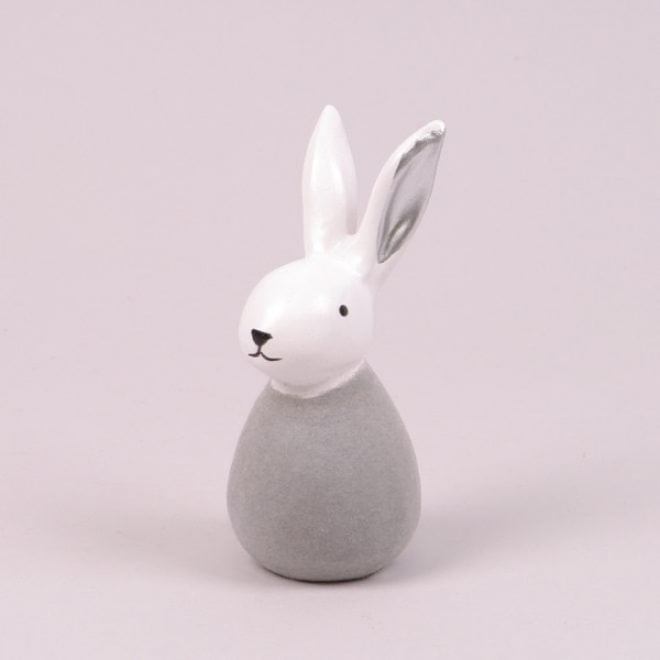 Фігурка керамічна Flora Кролик сірий 13.5 см. 38629